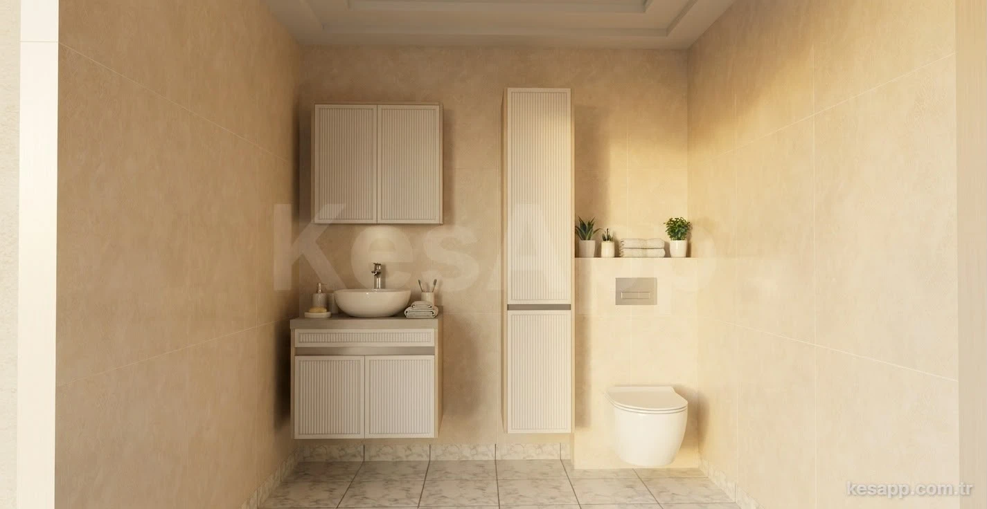 Gün ışığında banyo