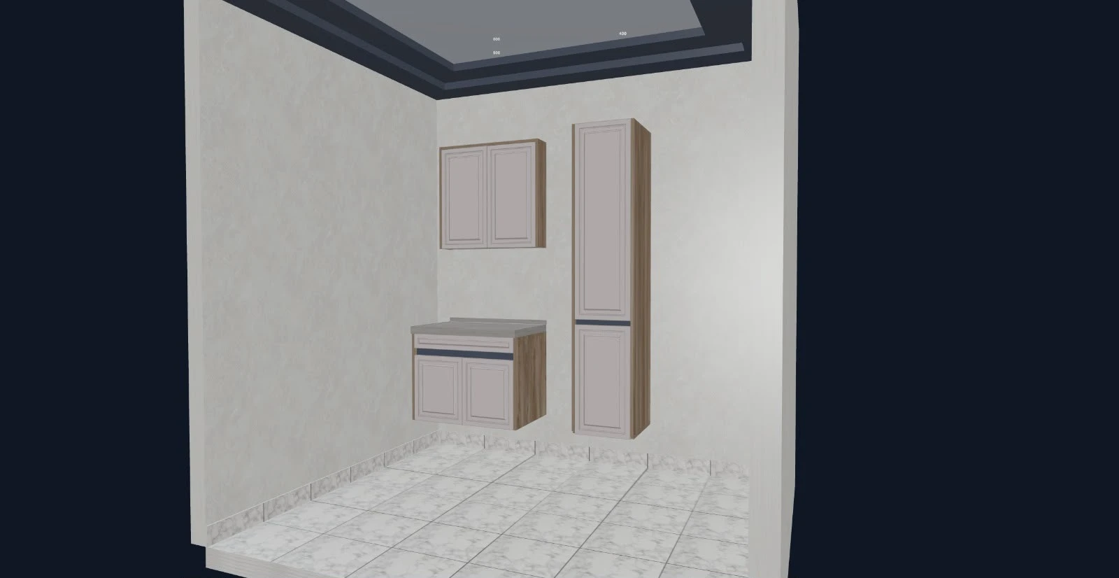 Banyo · malzeme görünümü