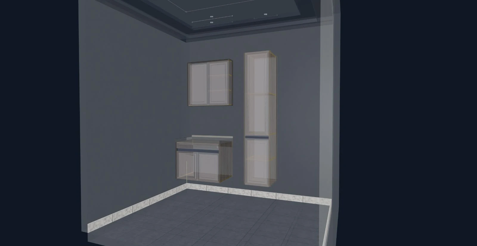 Banyo · model görünümü